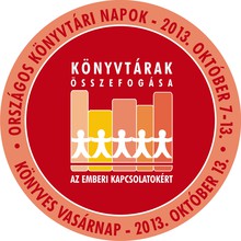 Orszgos Knyvtri Napok 2013. oktber 7-13.